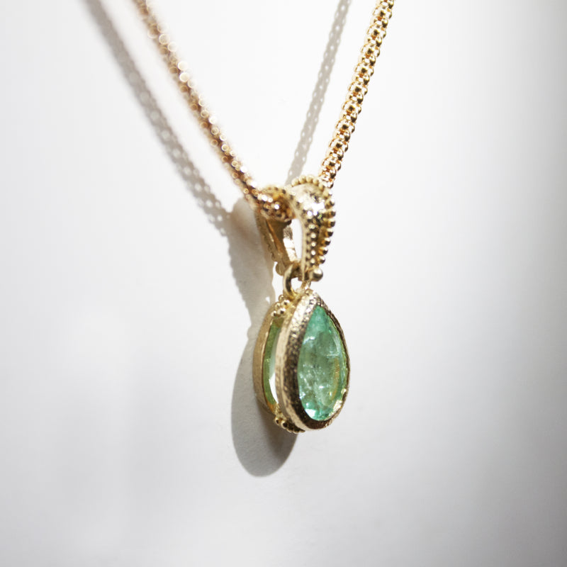 Collana Pendente Smeraldo